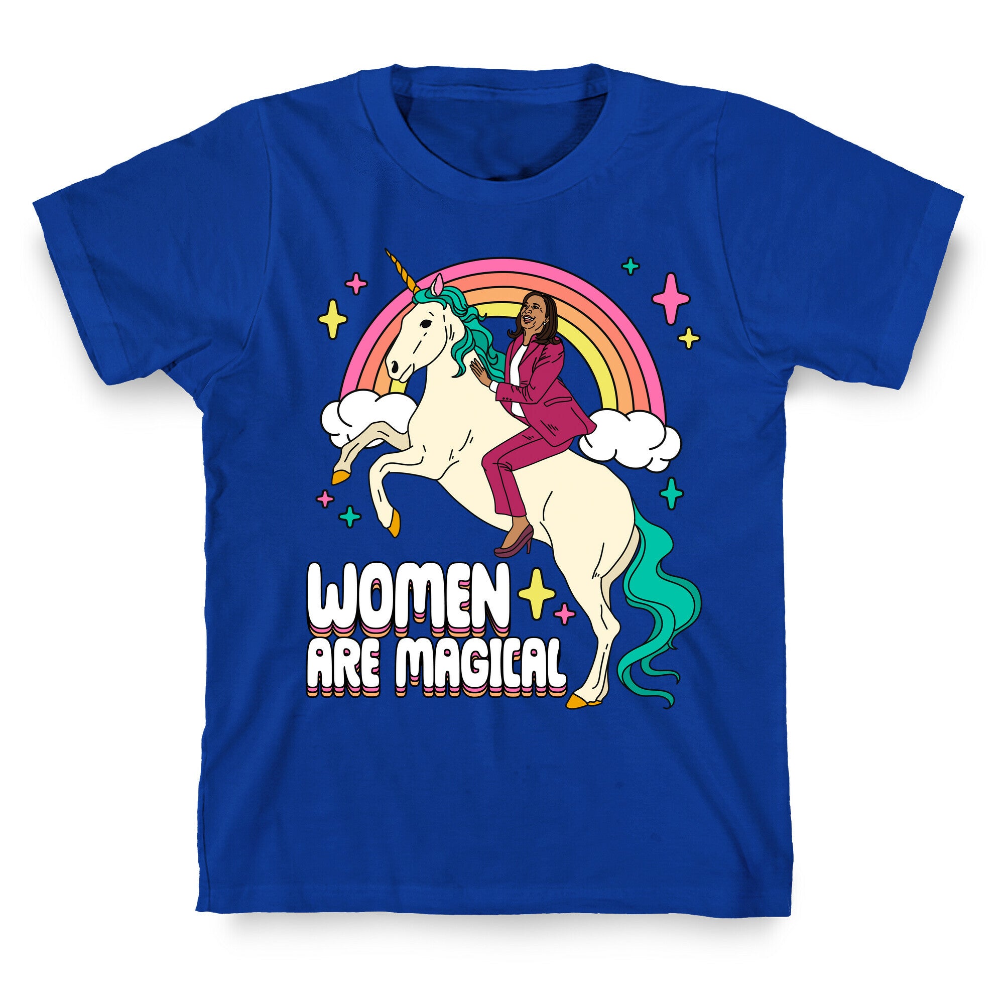Women are Magical Kamala Harris Unicorn T-Shirt